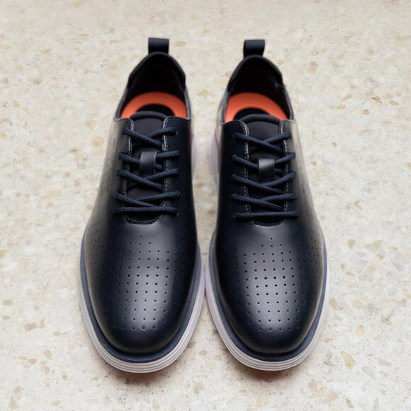 ⚡ Men\'s Blue Max Flex Fashion Dress Sneakers Oxfords Classic Casual Shoes main image 7